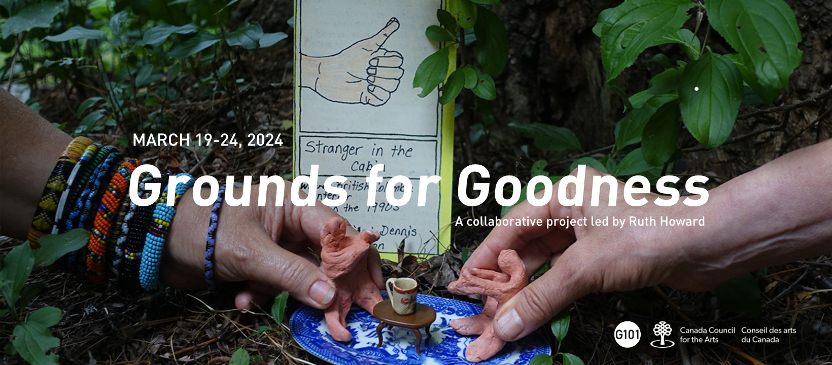 Grounds for Goodness. A collaborative project led by Ruth Howard. March 19-24 2024
